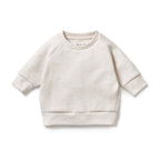Organic Quilted Sweat - Oatmeal