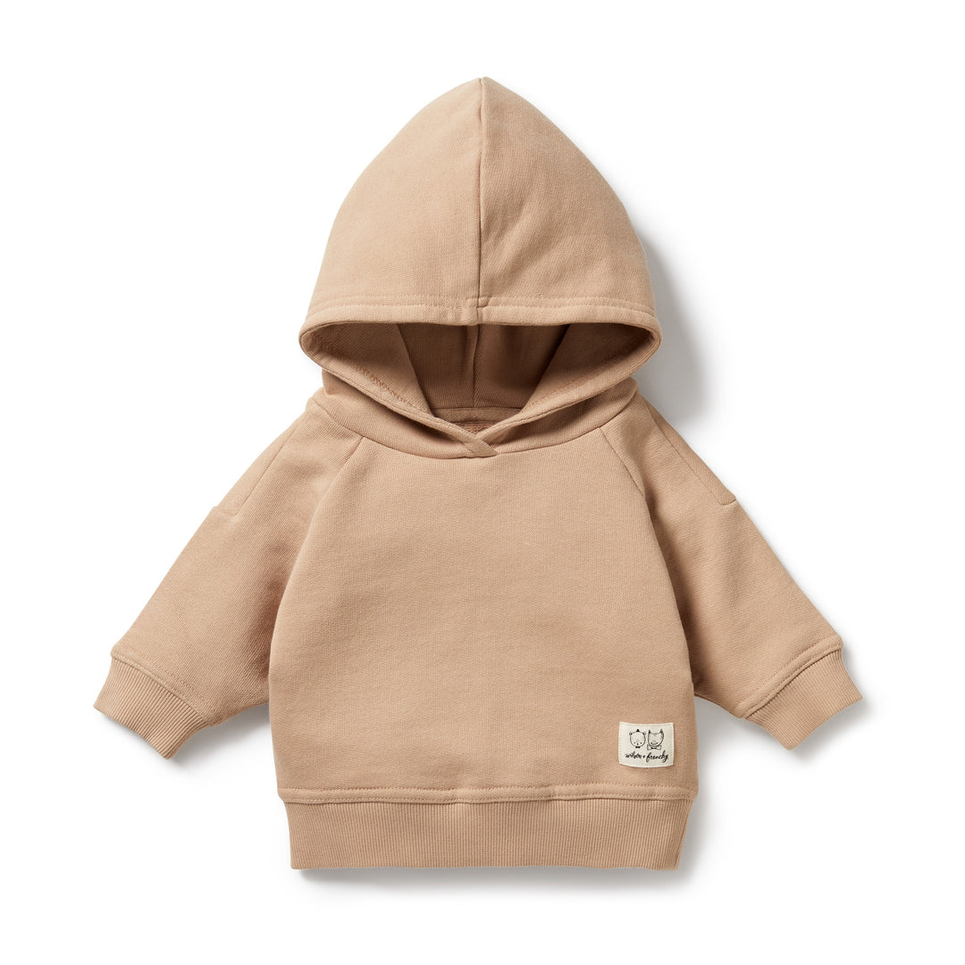 Wilson and Frenchy Organic Terry Hooded Sweat - Caramel