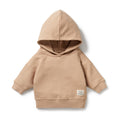 Organic Terry Hooded Sweat - Caramel