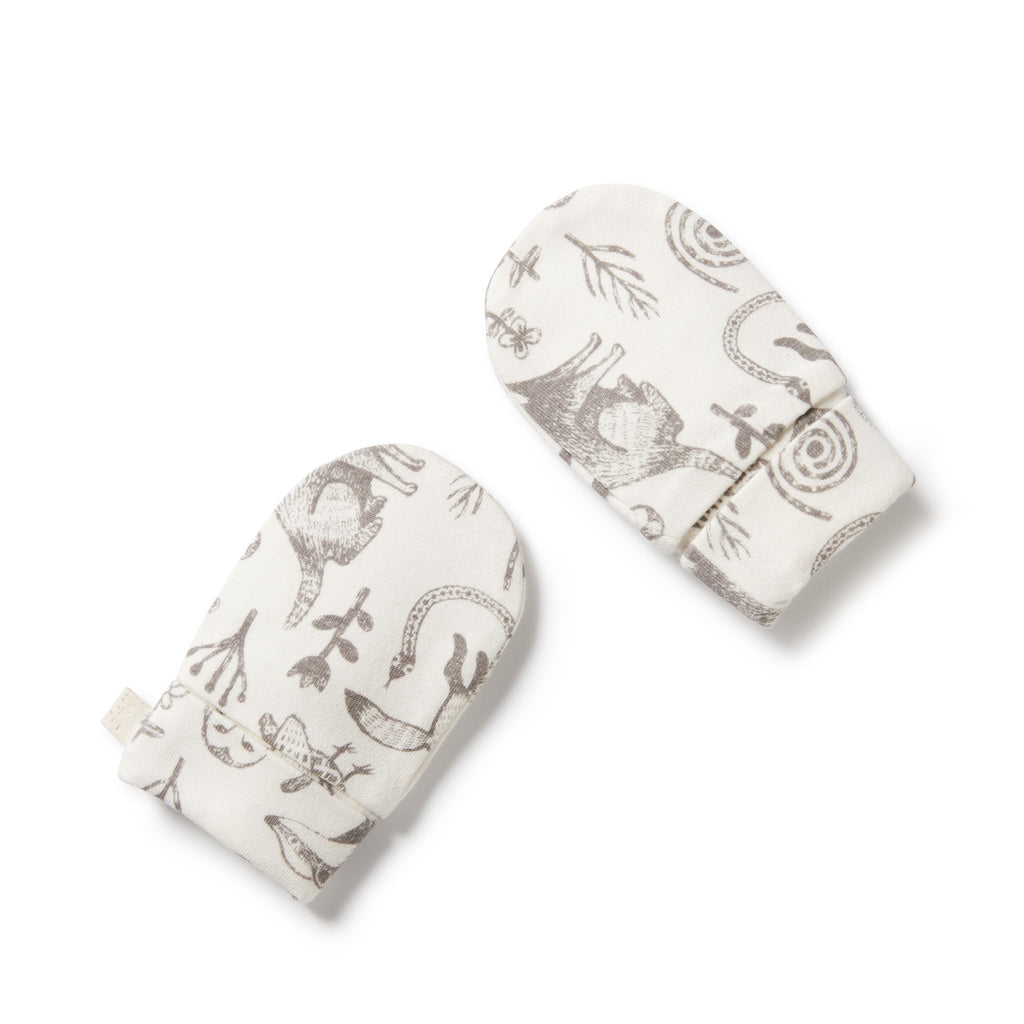Organic Mittens - Tribal Woods