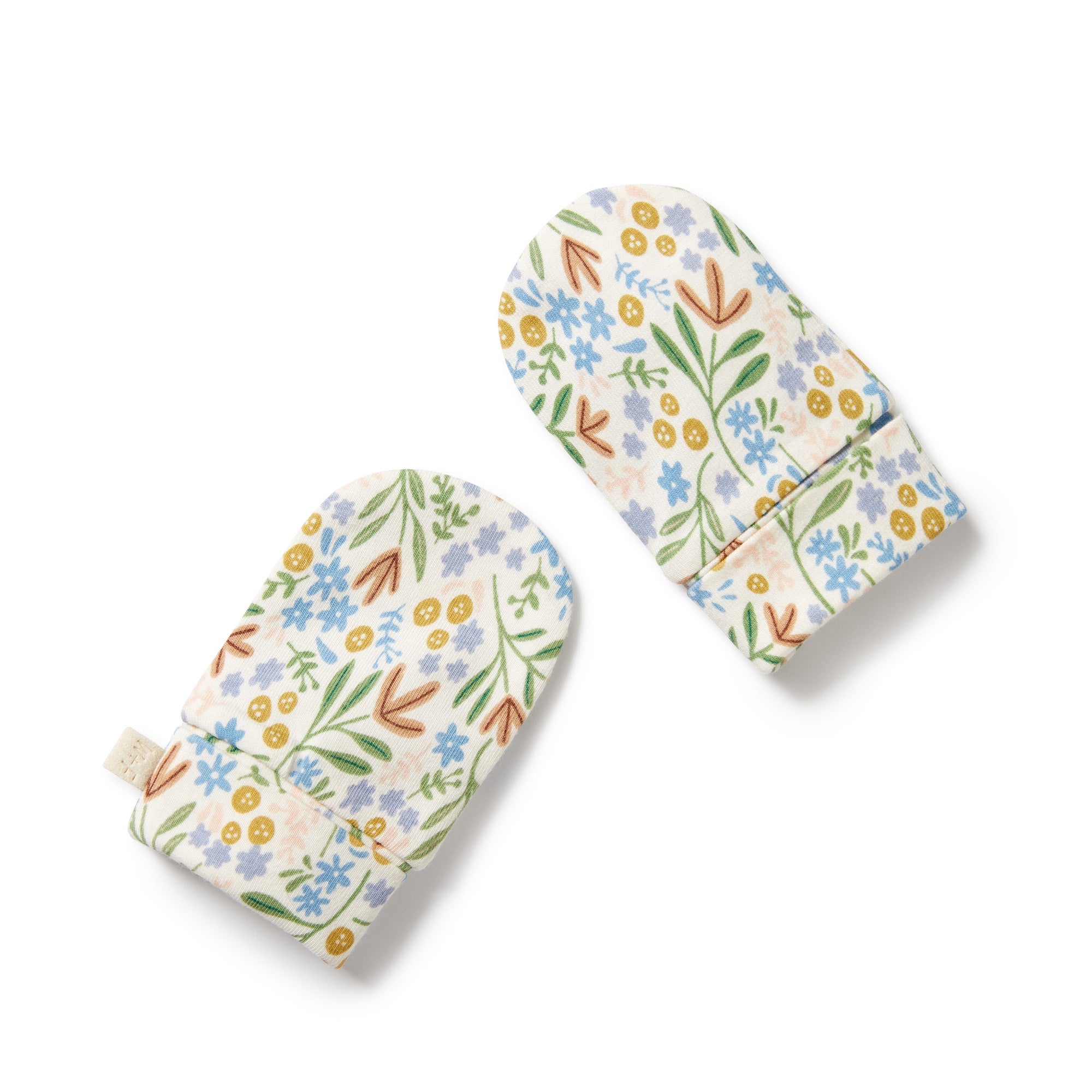 Organic Mittens - Tinker Floral