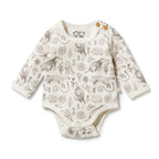 Organic Bodysuit - Tribal Woods