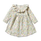 Organic Ruffle Dress - Tinker Floral