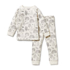 Organic Long Sleeved Pyjamas - Woodland