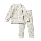 Organic Long Sleeved Pyjamas - Sail Away