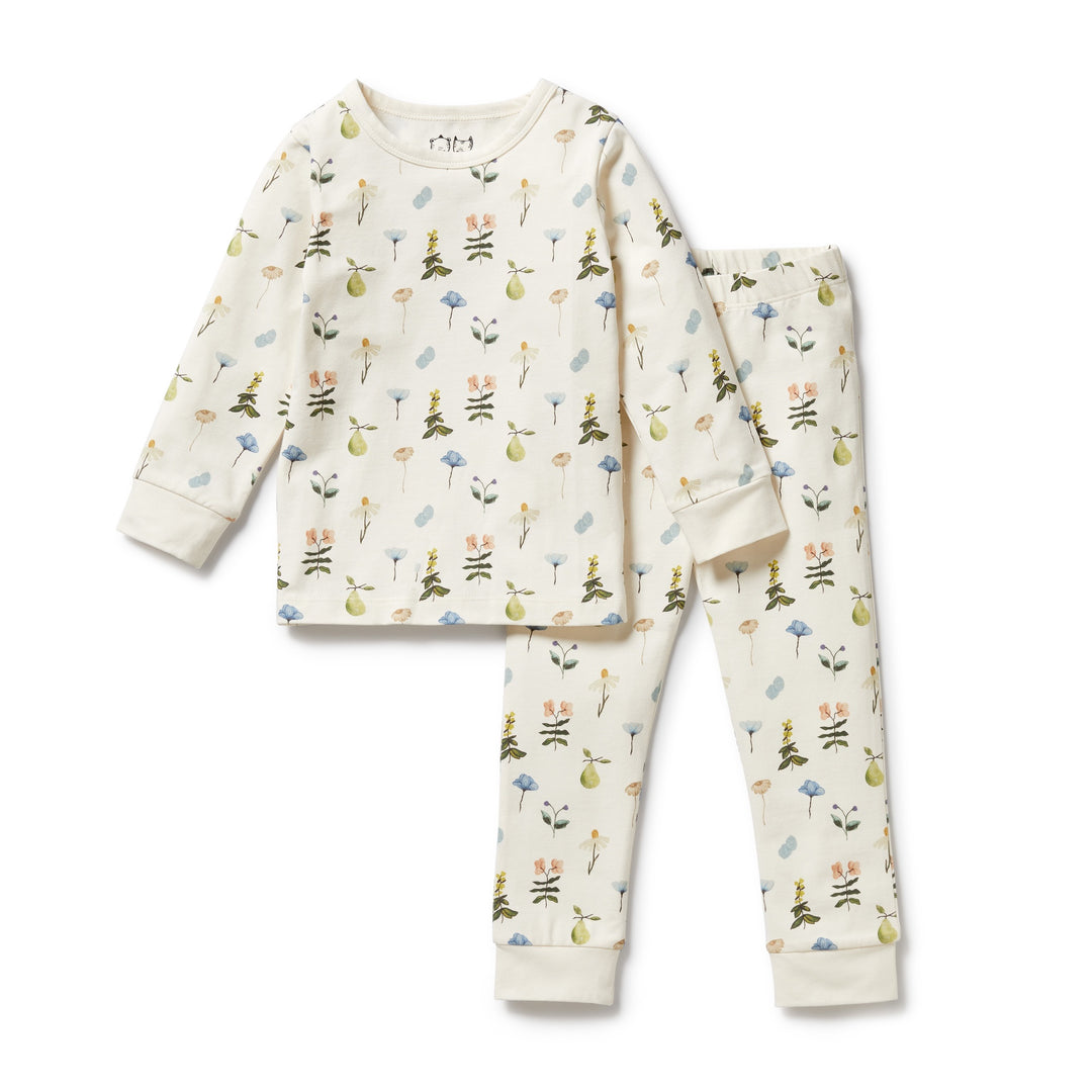 Wilson and Frenchy Organic Long Sleeved Pyjamas - Petit Garden