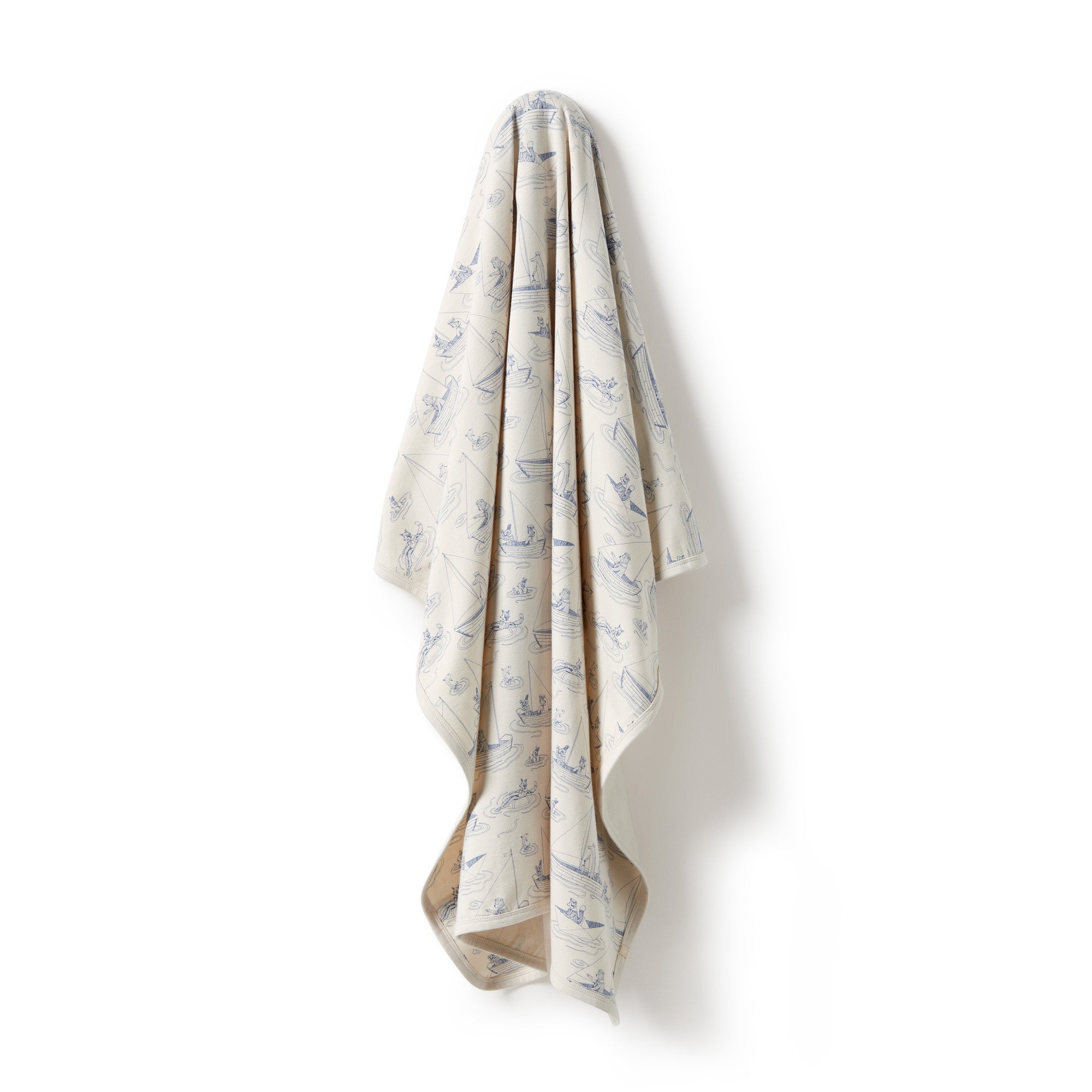 Organic Bunny Rug - Sail Away