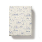 Organic Bassinet Sheet - Sail Away