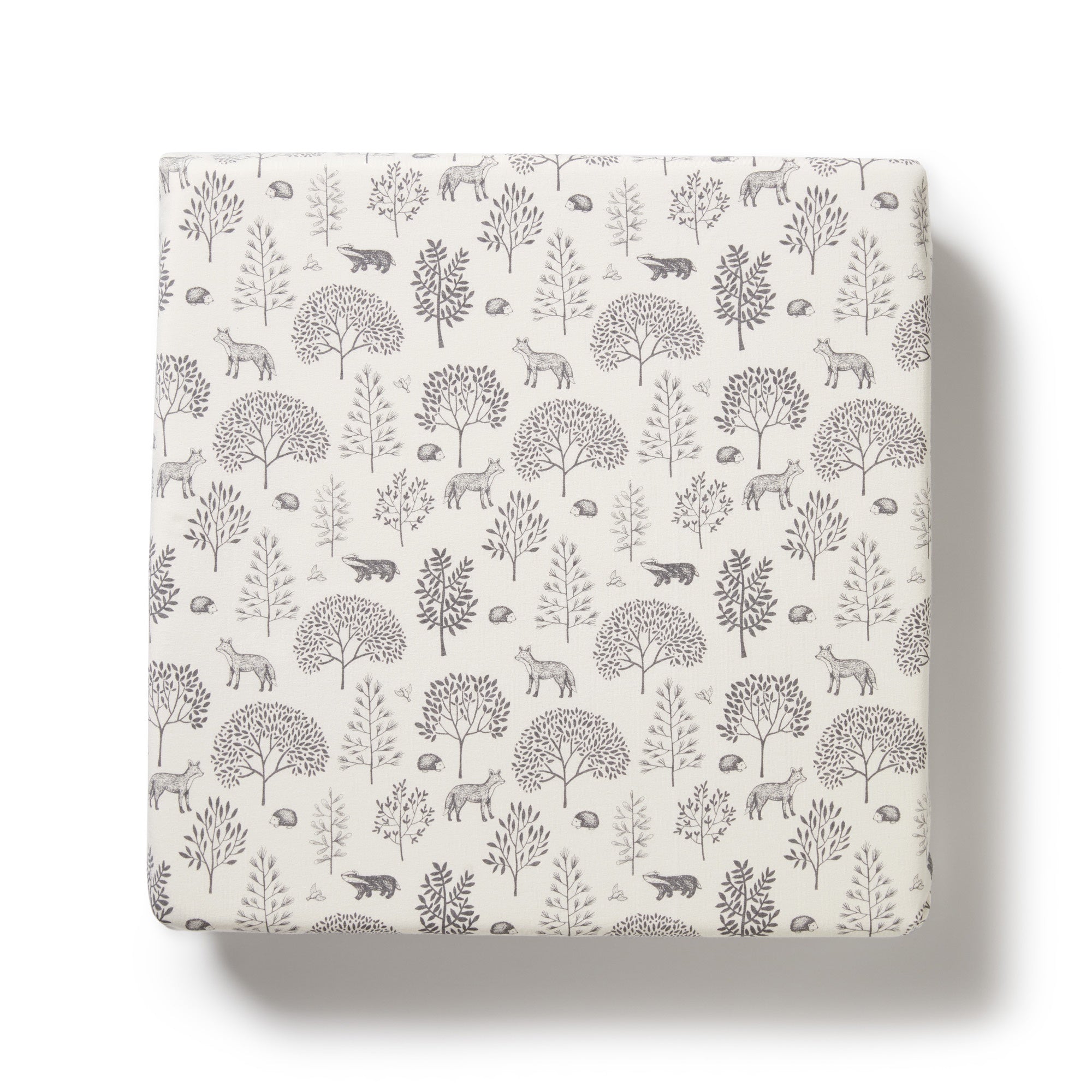 Organic Cot Sheet - Woodland