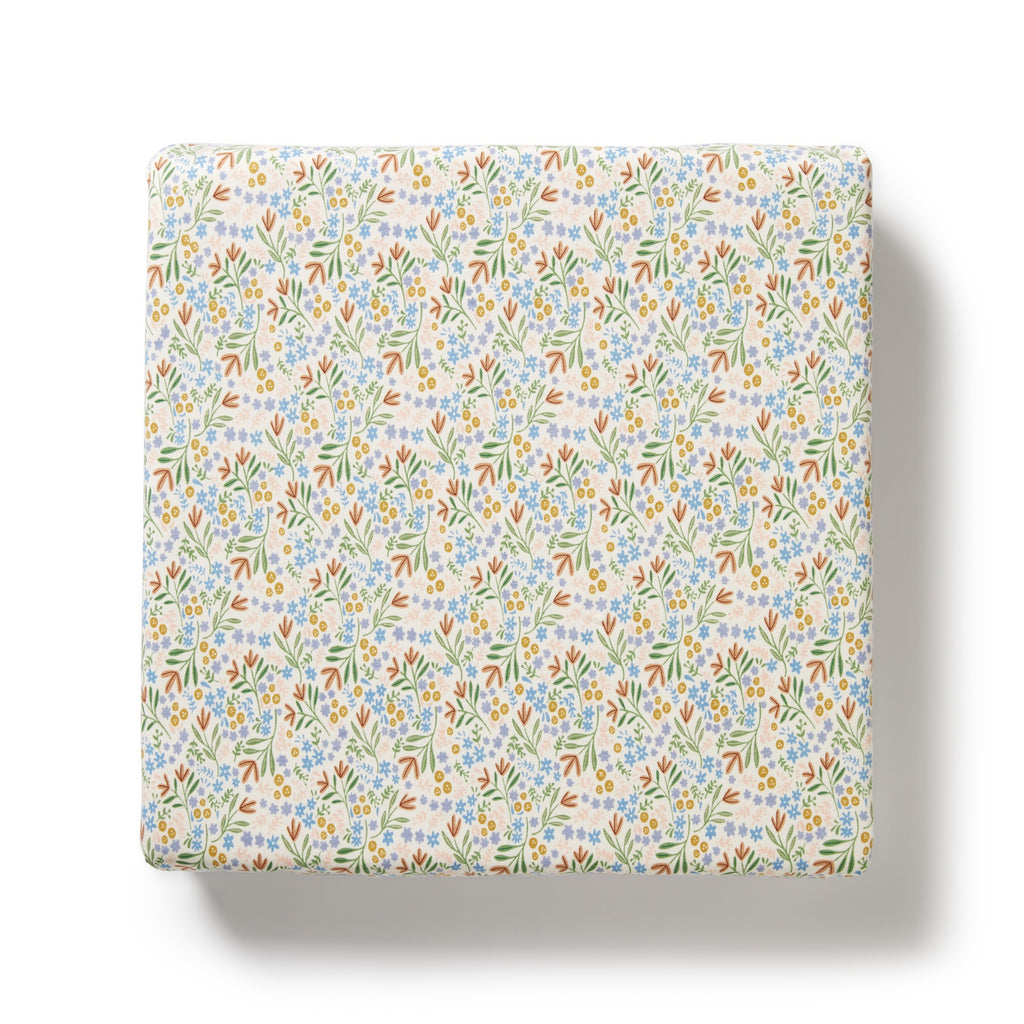 Organic Cot Sheet - Tinker Floral