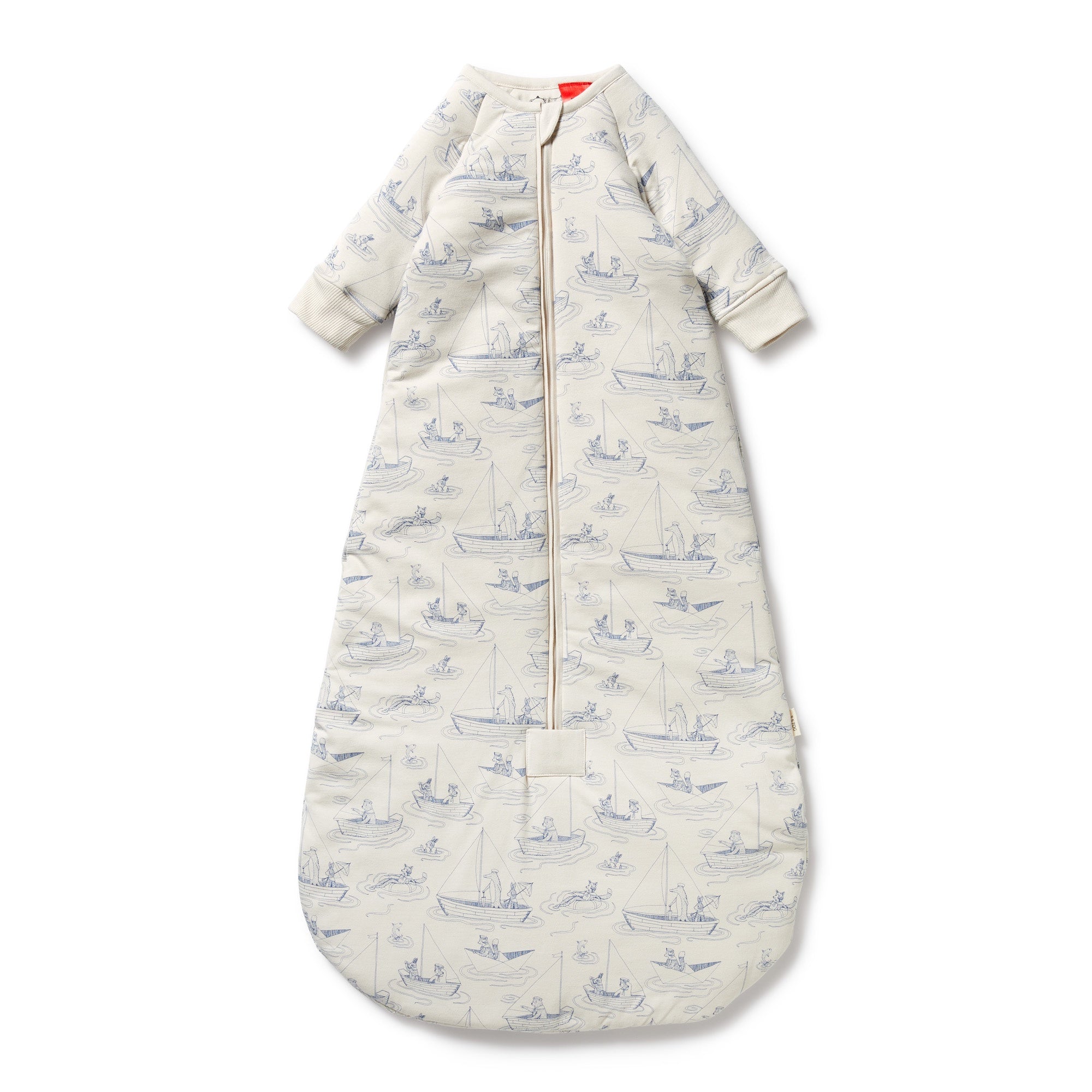 Organic Long Sleeved Sleeping Bag - Sail Away