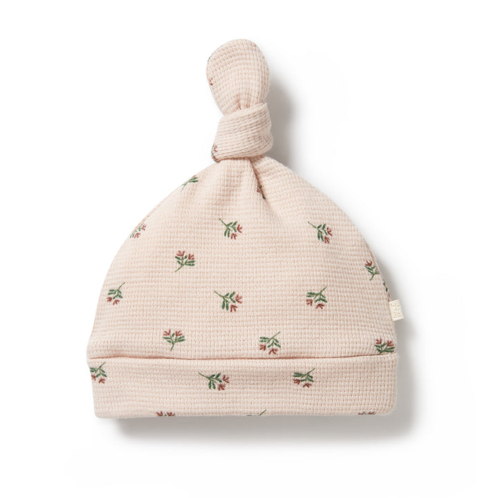 Wilson and Frenchy Organic Waffle Knot Hat - Emily Floral