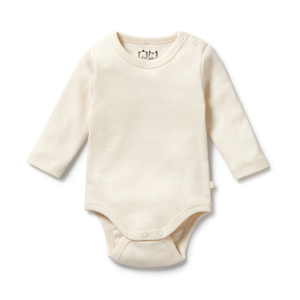 Organic Bodysuit - Ecru
