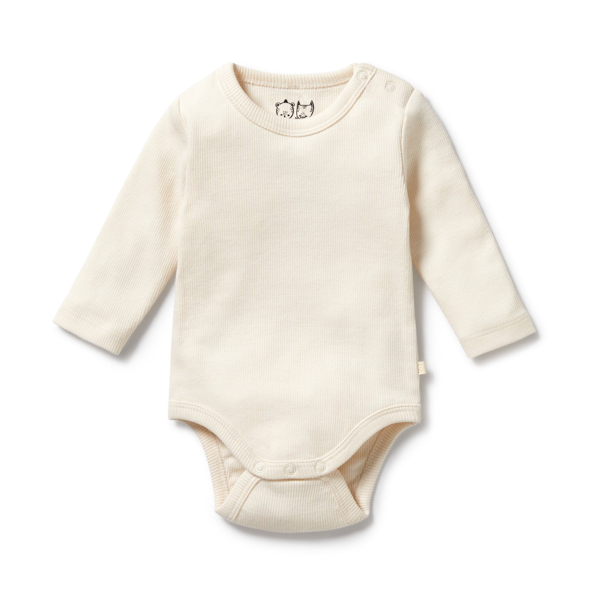 Organic Bodysuit - Ecru