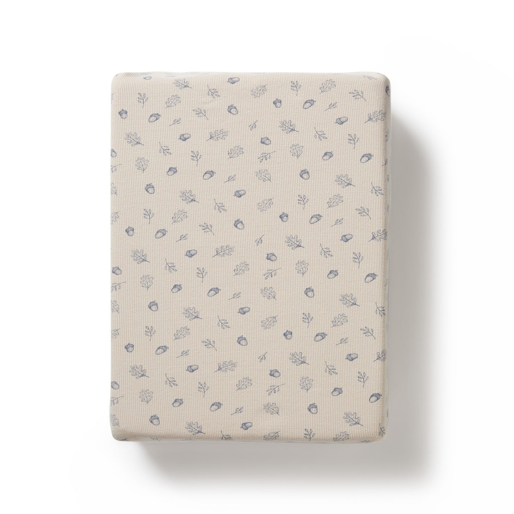 Organic Bassinet Sheet - Falling Oak