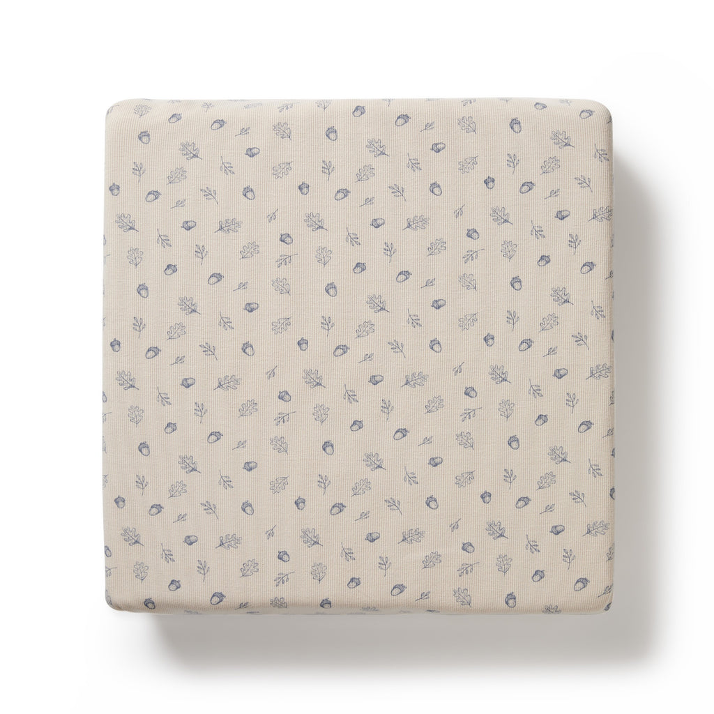 Organic Cot Sheet - Falling Oak