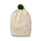 Wilson and Frenchy Knitted Hat - Almond