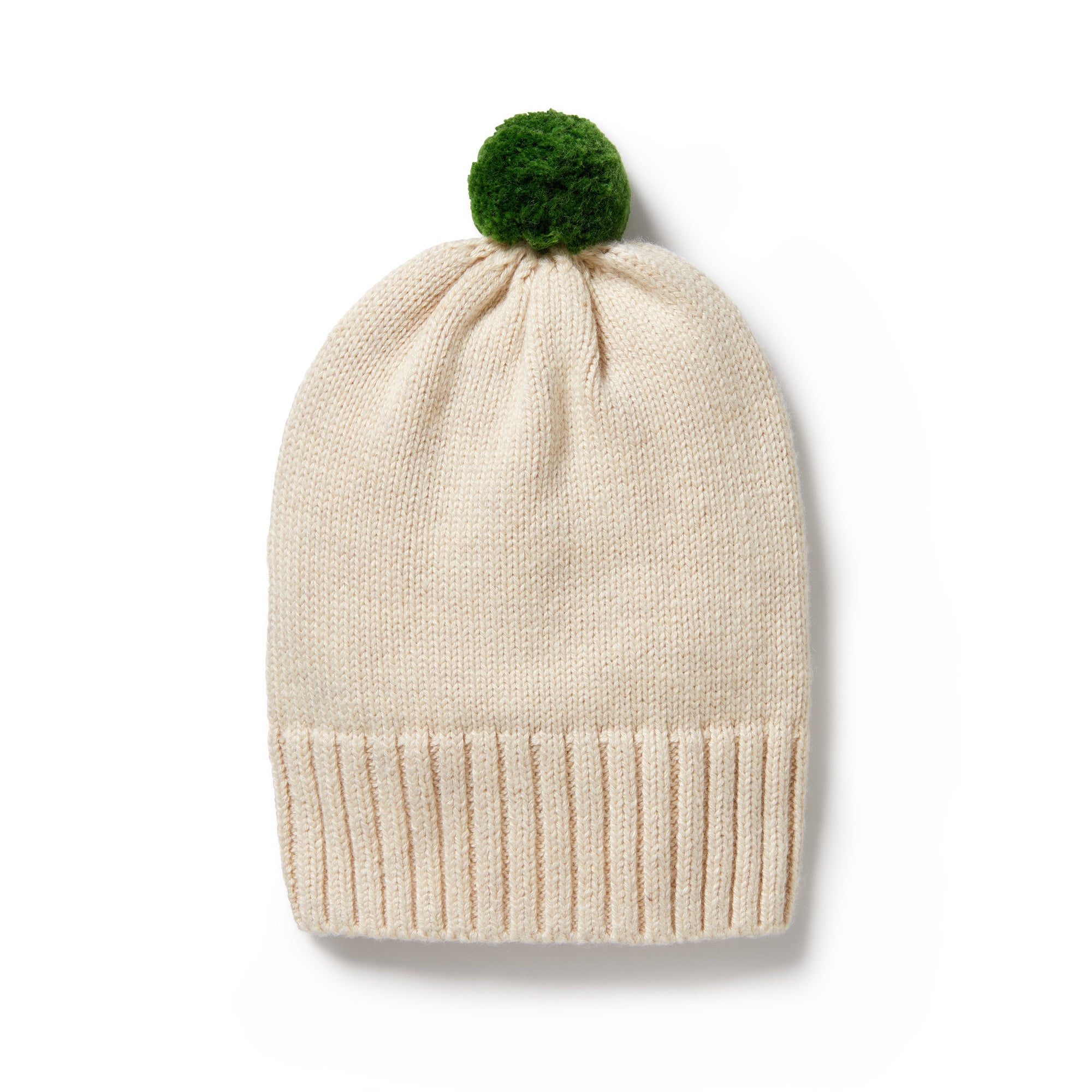 Wilson and Frenchy Knitted Hat - Almond