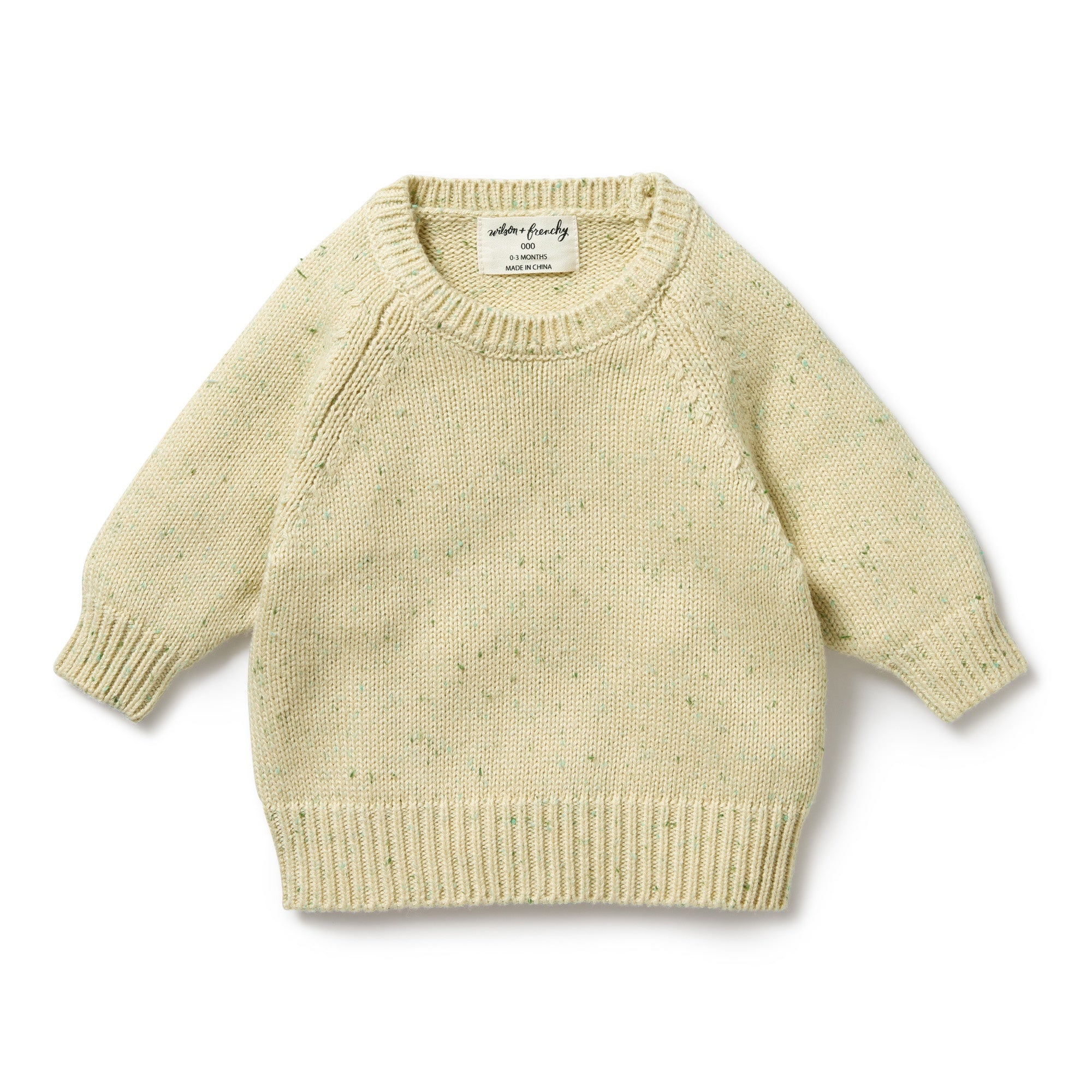 Wilson and Frenchy Knitted Jumper - Cactus Fleck