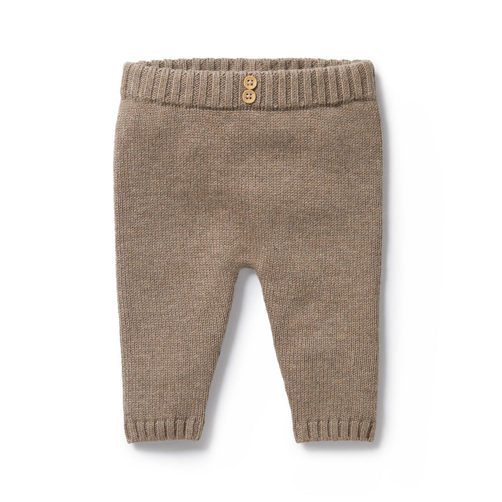 Wilson and Frenchy Knitted Legging - Walnut