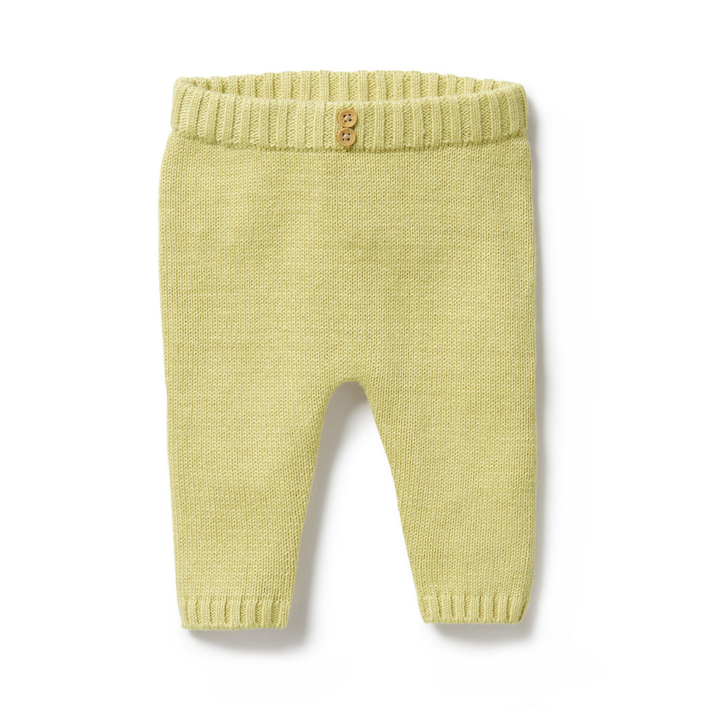 Knitted Legging - Endive