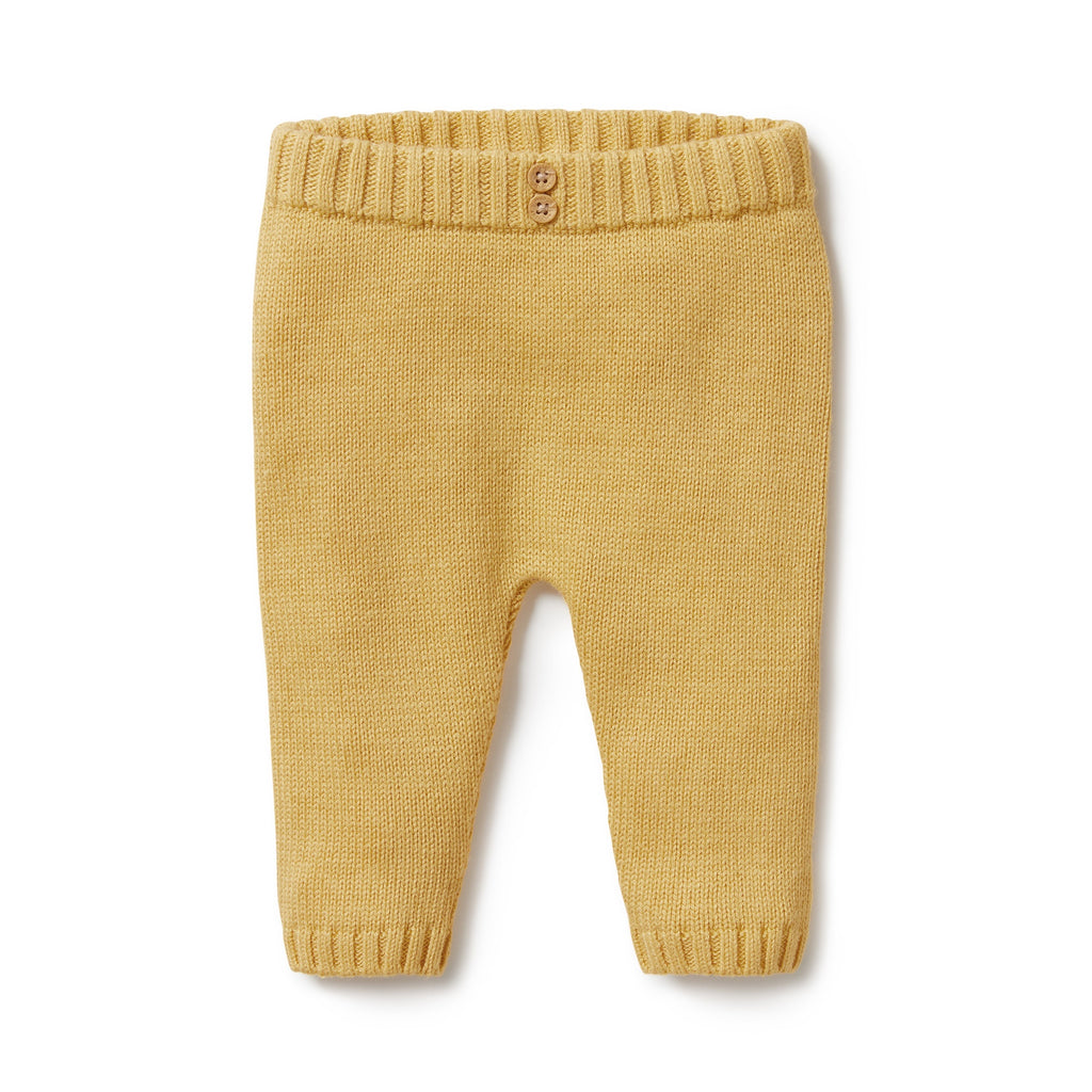 Knitted Legging - Dijon
