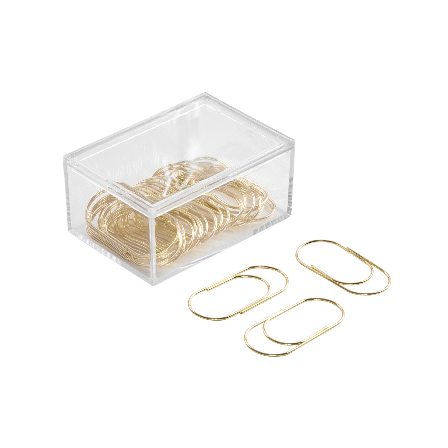 Paper Clips | Grande | Gold | Set of 30