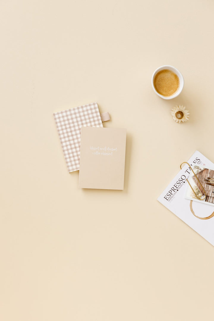 Emma Kate Co. A6 Notebook | Coffee Obsessed | Dot Grid