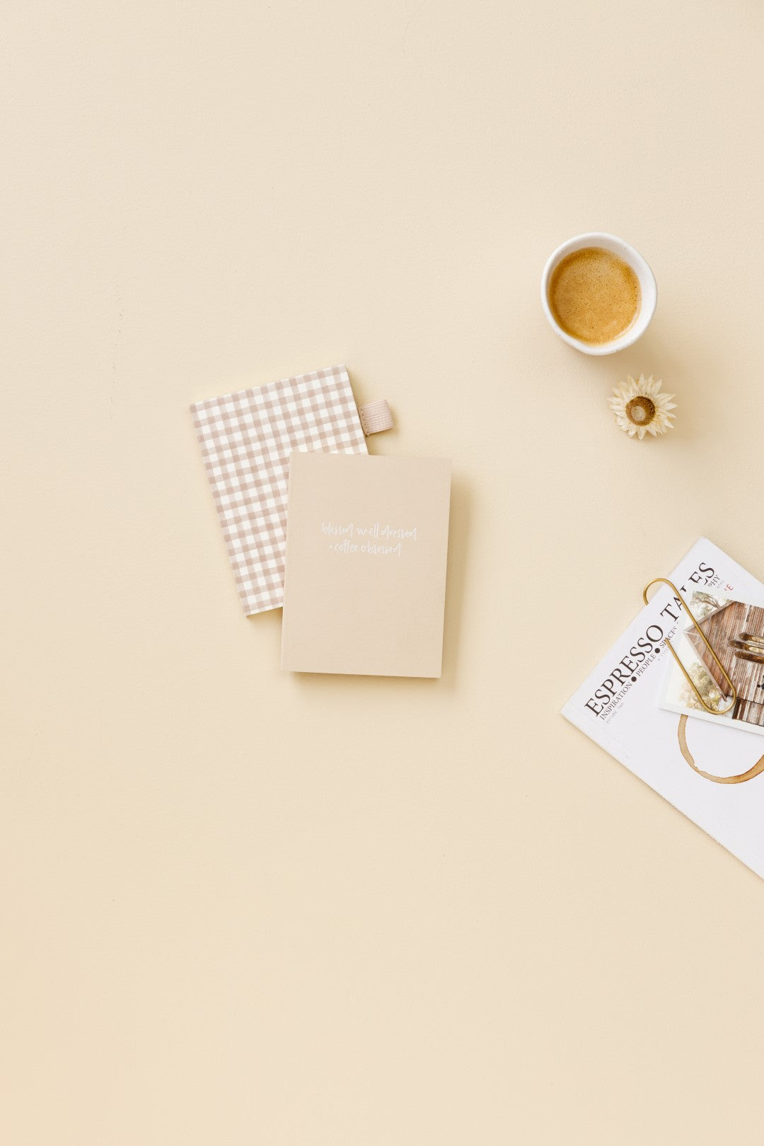 Emma Kate Co. A6 Notebook | Coffee Obsessed | Dot Grid