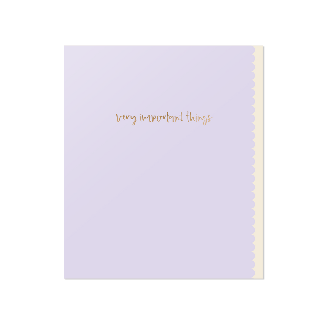 Emma Kate Co. Notebook | Signature | Very Important Things