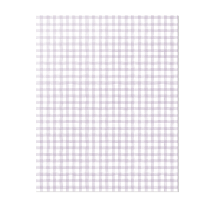 Emma Kate Co. Notebook | Grande | Lilac Gingham