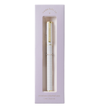 Metal Rollerball Pen | Lilac Gingham