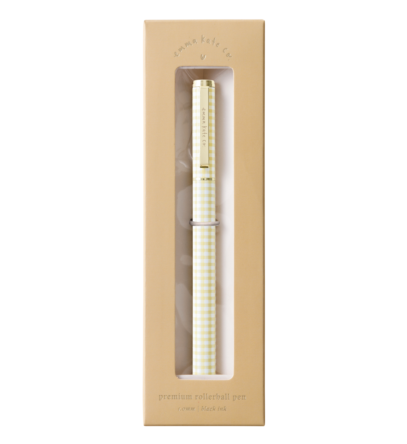 Metal Rollerball Pen | Butter Gingham