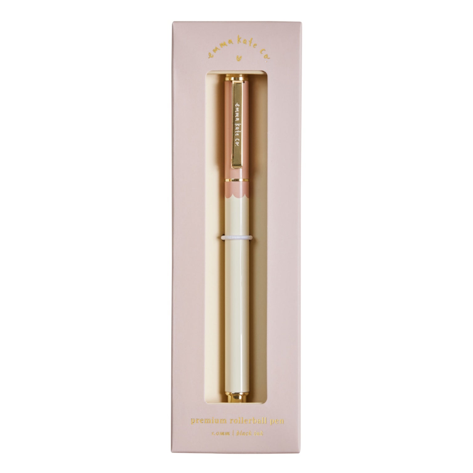 Emma Kate Co. Metal Rollerball Pen | Petal