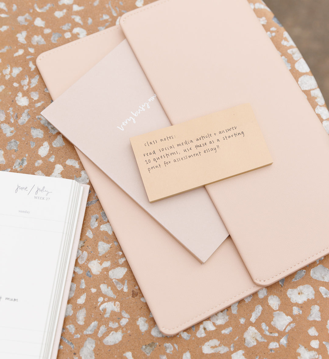 Emma Kate Co. Coloured Note Taker | Sticky Note Set | Pack of Two