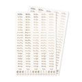Extra Word Stickers | Budgeting Basics | 2 Sheets