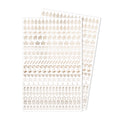 Illustrated Stickers Set | Icons | 2 Sheets