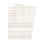 Illustrated Stickers Set | Icons | 2 Sheets