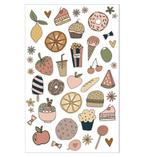 Illustrated Stickers Set | Lifestyle | 4 Sheets