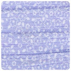 Ayla Wide Bow Headband - Lilac Floral