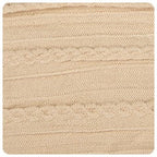 Ayla Wide Bow Headband - Latte