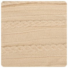 Wild Kind Ayla Wide Bow Headband - Latte