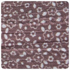 Ayla Wide Bow Headband - Mauve Floral
