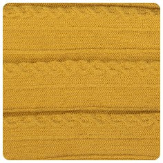 Wild Kind Ayla Wide Bow Headband - Mustard