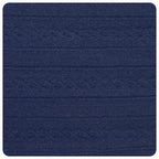 Ayla Wide Bow Headband - Navy