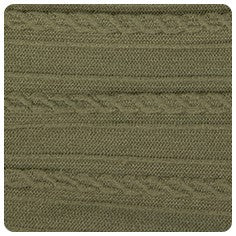 Wild Kind Ayla Wide Bow Headband - Olive