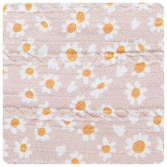 Ayla Wide Bow Headband - Taupe Floral