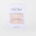 Agnes Hair Clips - Pink/White