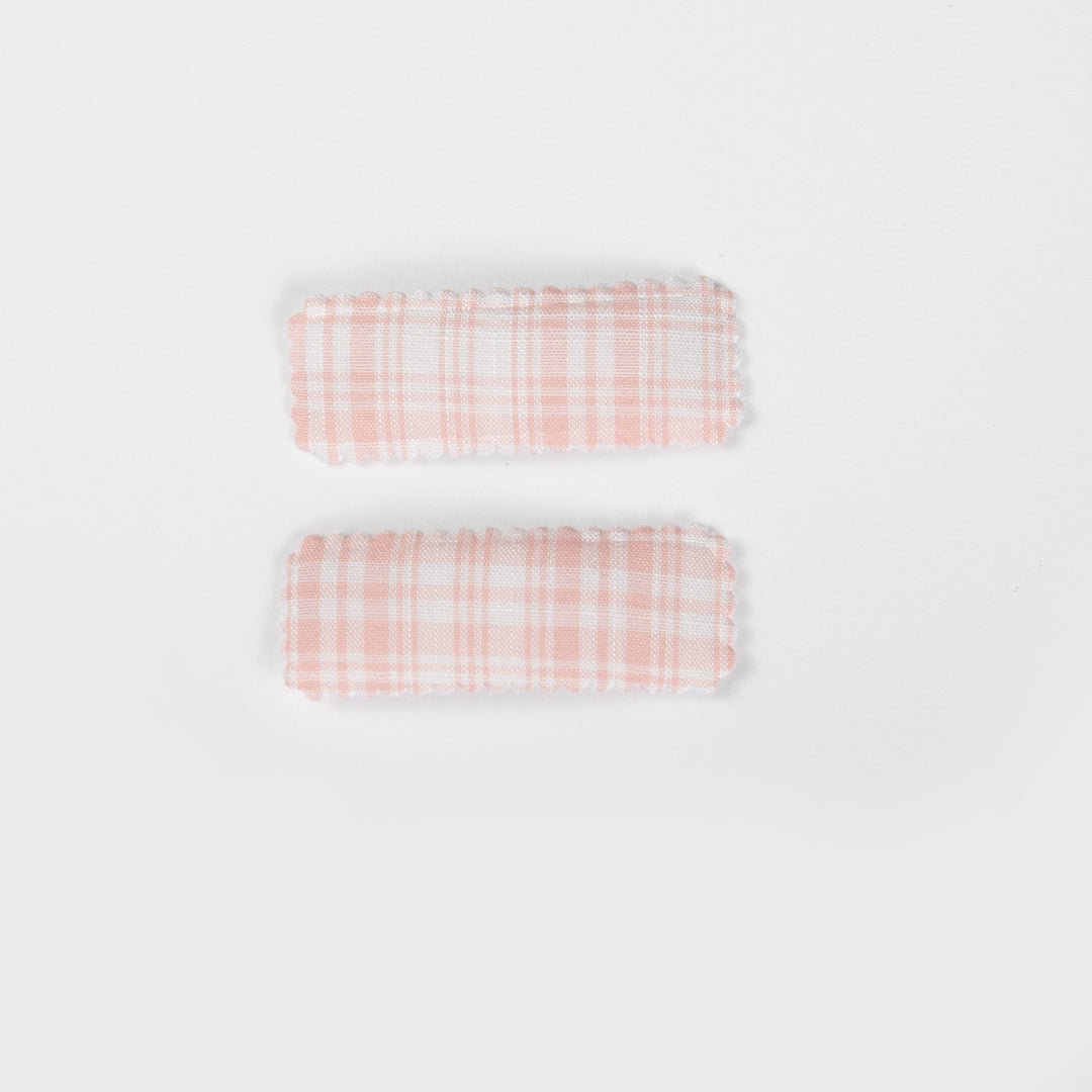 Wild Kind Agnes Hair Clips - Pink/White