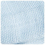 Dorothy Linen Bow Headband - Dusty Blue